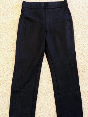 SPANX Perfect Pant Slim Straight MP Medum Petite Stretch Pull-on Black 20254Q